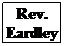 Text Box: Rev.
Eardley
