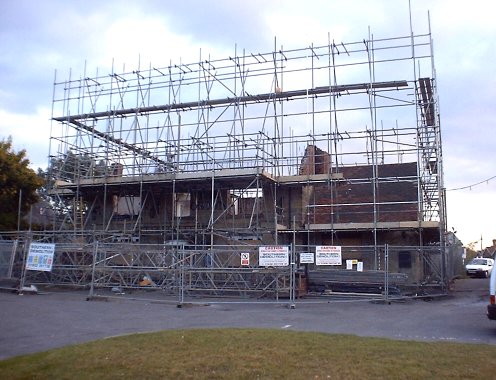 pictures of the Crown taken on 27th October 2003 - the day of the Post Office raid.