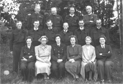 Horsted Keynes First Aid Volunteers. Click below for a copy of the picture with members names.