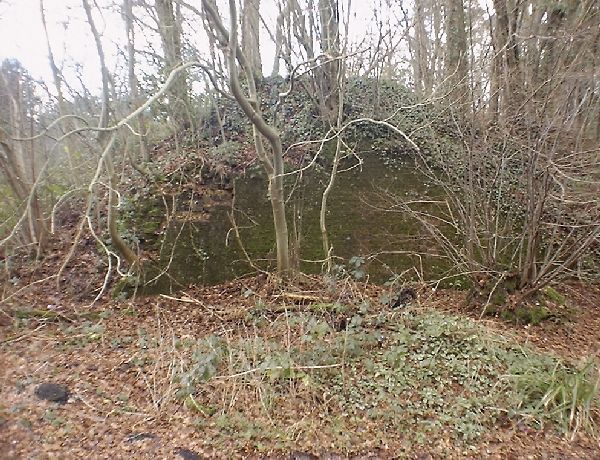 The site of the second overbridge.