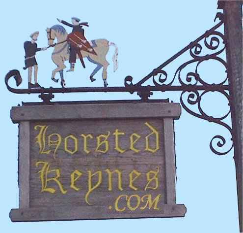 Our village sign.