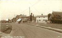 The village at the beginning of the war in 1939 - just one car!