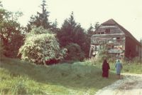 Horsted Keynes: The Millers Barn, now demolished.