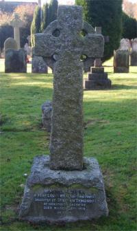 Louisa Mertindale's grave in Horsted Keynes churchyard.