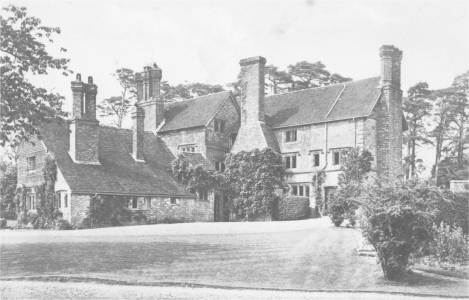 Horsted Keynes: Treemans looking South East photographed in 1932.